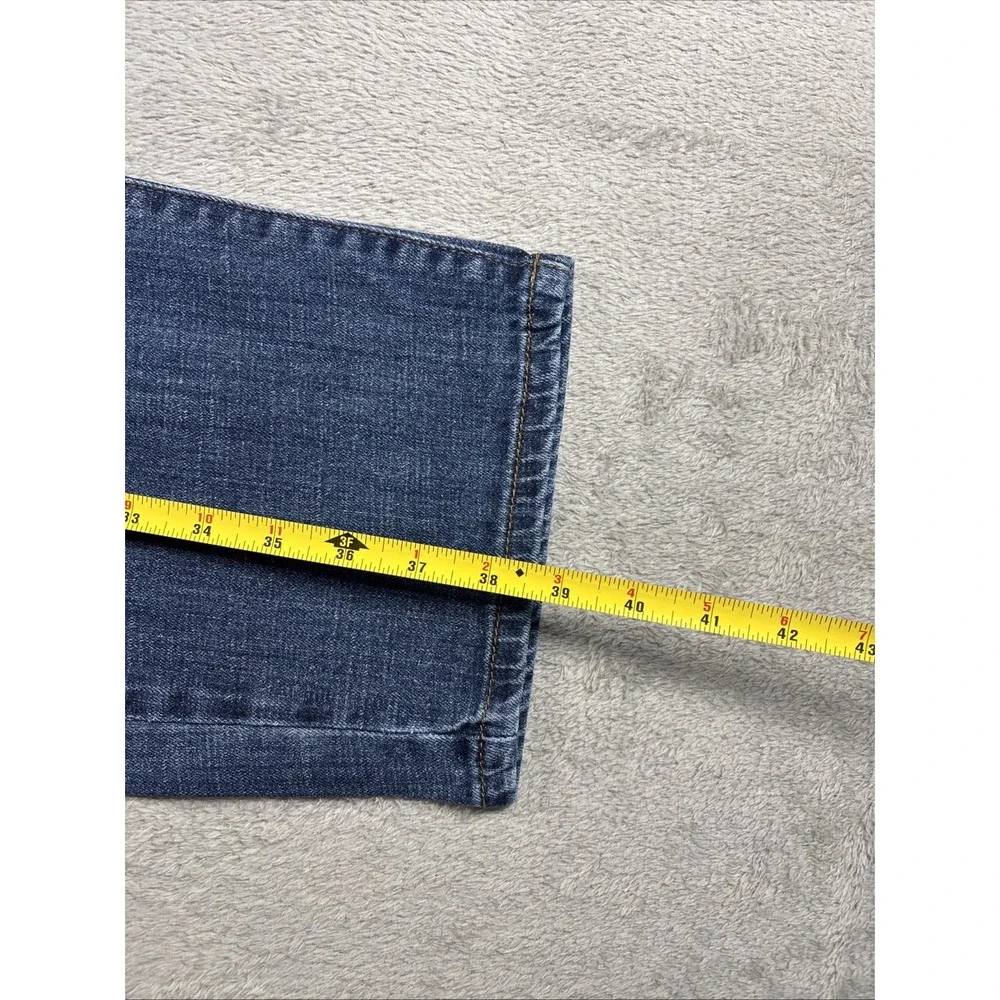 Lucky Brand 221 Original Straight Jeans Mens 40x30 Blue Denim Medium Wash